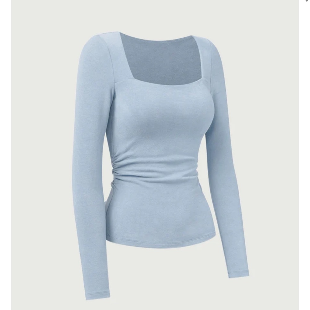 OGL Eco-Mousse® Anti-Bacteria Square Neck Ruched Brami Top